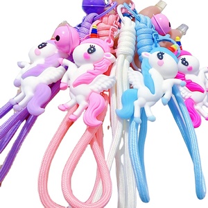 Creative Phone Lanyard Series Trendy Toy Cute Unicorn Bag Pendant Car Keychain Gift Factory Wholesale Promotional Gifts