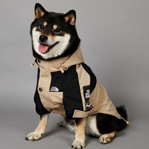 Impermeable y Cortavientos de Poliéster <span class=keywords><strong>North</strong></span> Dog <span class=keywords><strong>Face</strong></span>, Nuevo Estilo de <span class=keywords><strong>Chubasquero</strong></span> para Perros Grandes - Product Image 1