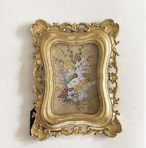 Wholesale Mini Gold Small Photo <strong>Frame</strong> Shooting Props Nail Enhancement Earrings Pendulum Shooting Props <strong>Other</strong> Photo <strong>Frame</strong> - Product Image 1