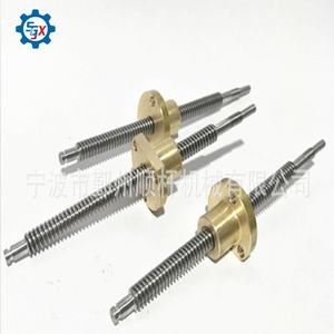 אום בורג כדורי טרפז T8 מפלדת אל-חלד 304 עם הברגות כרסום למדפסות תלת-ממד NINGBO YINZHOU SHUNGANMACHINERY CO.LTD - Product Image 1