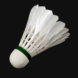 Niveau professionnel Durable Demi Plume Canard Badminton Volants Super Pas Cher Outil D'entraînement PU Tête De Liège Classe Numéro De Modèle - Product Image 4