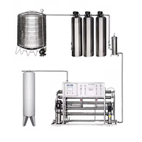 Système de filtration d'eau par osmose inverse, équipement de traitement de l'eau avec fonction de dessalement élevée pour la production d'eau potable