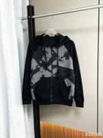 Sweat à capuche zippé oversize pour homme, style streetwear hiver, en coton décontracté, haute qualité