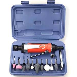 Kindty3125 — meuleuse pneumatique Composite, trous de stock dans les endroit de soudure, outils de boutique, utilisé sur les tissus en aluminium - Product Image 5
