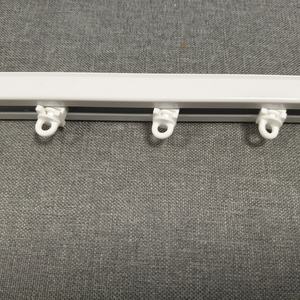 Corredores de cortina S Wave con ruedas, ganchos planeadores, rodillos de rueda silenciosos, polea portadora, onda ondulada, cortina plegable S, corredores de riel de pista - Product Image 6