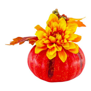 Foglie d'acero <span class=keywords><strong>di</strong></span> zucca artificiale per il Festival del raccolto autunnale centrotavola ciotola decorazioni ghirlanda - Product Image 1