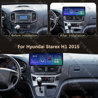 Unité de navigation Android 12 Carplay pour Hyundai 2015 STAREX/H1 Autoradio Lecteur multimédia vidéo Stéréo Unité de navigation