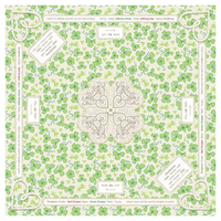 Tapis de jeu de mahjong américain en stock, antidérapant, insonorisant, en caoutchouc, pour jeux de cartes et de société, motif floral et fruitier personnalisé, ODM