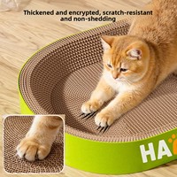 Griffoir pour chat en carton ondulé, résistant à l'usure, respectueux de l'environnement, sans revêtement, jouet pour chat, extra large, luxe, pour intérieur, pour tous les chats