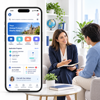 Kurumsal Yurt Dışı Eğitim Danışmanlığı Uygulama Geliştirme IOS Android İçin Program Arama Uygulama Takibi LionCreate