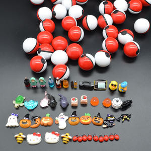 Commande personnalisée, faible MOQ, bricolage, micro-paysage, globe en plastique, boule, pokéball, terrarium, motif de dessin animé durable, imitation antique, art - Product Image 3