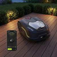 Cortacésped Robótico Automático con Navegación GPS Inteligente, Control por Aplicación, Sistema de Corte de Césped con Autocarga para el Cuidado del Jardín del Hogar