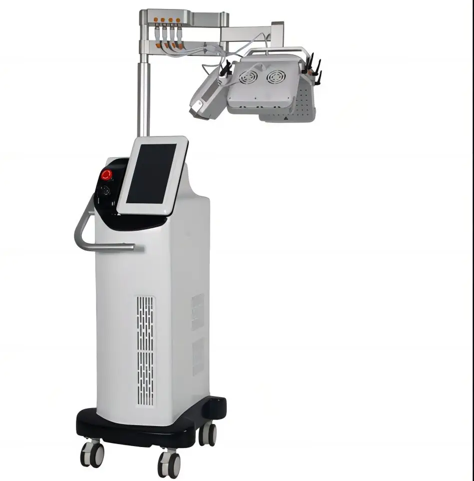 4 Laserplatten 260 Laserlichter decken den Behandlungsbereich des Kopfes ab 660 nm Diodenlaser-Haartherapie