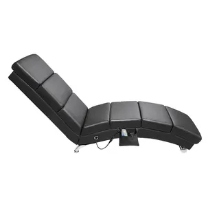 Modern ergonomik rahatlatıcı şezlong recliner sandalye ile ısıtma ve masaj fonksiyonlu oturma odası