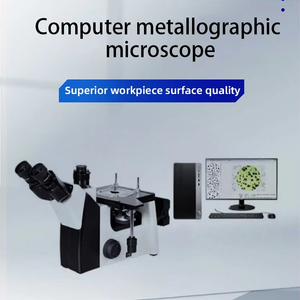 <span class=keywords><strong>Microscope</strong></span> d'analyse polarisante optique métallurgique trinoculaire inversé numérique USB3.0 4K avec caméra et écran LCD - Product Image 1