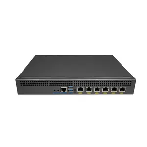 OEM Soft Router Server Intel Core i3 i5 i7 HM76 VGA HD 6 LAN Network Intel I225 2.5G NIC Firewalls Gateway Mini PC Support 4G