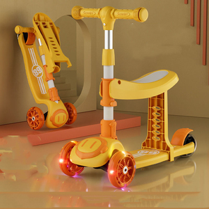 Scooter de Pedales con Tres Ruedas de PU para Niños en Oferta - Product Image 4