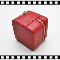 Étui de voyage en cuir PU de luxe pour montre unique, emballage cadeau de haute qualité pour femme