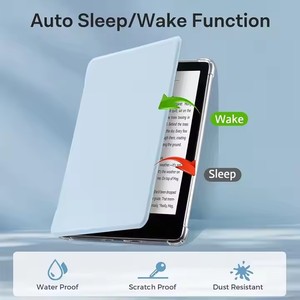 Hot bán biểu tượng tùy chỉnh UV in PU da chống sốc từ trường hợp bảo vệ cho Kindle Paperwhite 12th 2024 - Product Image 3