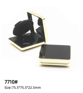 Magnético Eco-Friendly Imprensa Pó Plástico Vazio Líquido Fundação Air Cushion Case <span class=keywords><strong>Compact</strong></span> com Espelho para Maquiagem Cosméticos Uso - Product Image 2