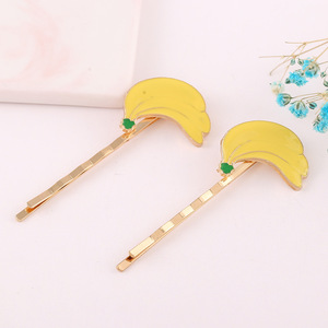 Cute Fruit Hair <b>Clips</b> Metal Plated 10 Cm Summer Casual Hair Accessories - Product Image 4