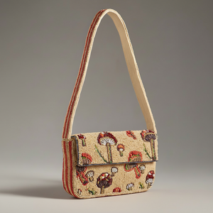 Pochette à monnaie douce faite à la main avec broderie sac à main compact perlé pour filles sac à main perlé par mohsin artisanat - Product Image 1