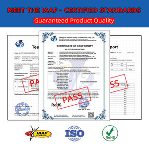 Sân chơi thể thao cao su sàn EPDM cao su hạt phun hệ thống áo thoáng khí chạy theo dõi tartan PU theo dõi thể thao theo dõi - Product Image 6