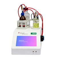 Analyseur d'humidité Karl Fischer ZDJ-600C, méthode coulométrique, écran tactile 11 pouces, titrage automatique pour le pétrole et le secteur pharmaceutique