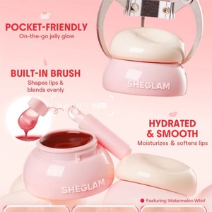 Tarro redondo pequeño personalizado al por mayor, contenedor de barro de labios de lujo para rubor, bálsamo labial, embalaje cosmético para apretar vacío - Product Image 3