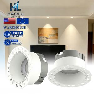 Plafonnier LED encastré commercial Zigbee Tuya étanche IP65 sans cadre 75mm 10W, vente chaude - Product Image 1