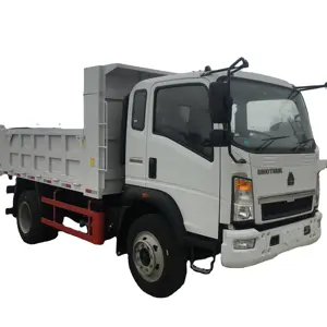 Truk sampah dump truck SINOTRUK HOWO, 10 ton mini dump truck 6 wheeler 4x4 truk tipper