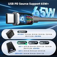 Kabel Daya Step-Up 3-in-1 untuk Starlink Mini - 12V/24V ke 30V Pemantik Rokok Mobil & Adaptor Tipe-C dengan Inti Tembaga Murni