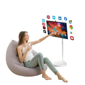 Televisor Inteligente Android Portátil de 32 <span class=keywords><strong>Pulgadas</strong></span>, Full HD 1080p, Pantalla Táctil, Señalización Digital, LED Blanco, 12V Recargable, Publicidad, 1 Año de Garantía - Product Image 1