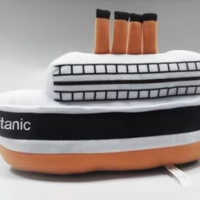 Jouets en peluche doux pour enfants, bateaux en peluche, poupées en peluche de dessins animés, mini voiliers en peluche, décoration de la maison, cadeau de naissance, cadeau de Noël