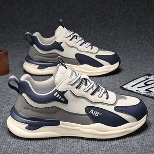 Nouvelles chaussures respirantes pour hommes, idéales pour la course à pied, avec des sangles antidérapantes et une tige en cuir renforcé, pour une utilisation polyvalente. - Product Image 4