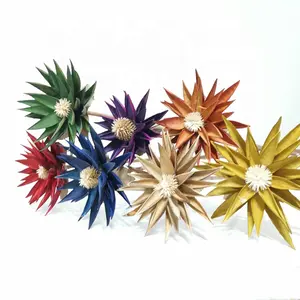 SumFlora Hot Selling Handmade wooden flower dried lotus for Gift