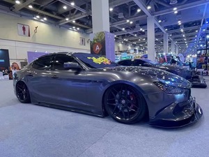 ชุดแต่งคุณภาพสูง Runde สำหรับ Maserati Ghibli อัพเกรดสไตล์ <span class=keywords><strong>PK</strong></span> คาร์บอนไฟเบอร์ ชุดแต่งรอบคัน ประกอบด้วย สเกิร์ตหน้า สเกิร์ตข้าง และดิฟฟิวเซอร์หลัง - Product Image 2