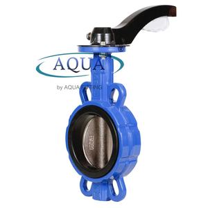 วาล์วผีเสื้อแบบมีคลิปด้านขวาเป็นเหล็กเหนียวแบบมีความยืดหยุ่นปลายท่อ - Product Image 1