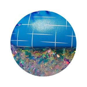 Ghirlanda di Lamé Colorata Iridescente su Misura, Decorazioni Metalliche per <span class=keywords><strong>Feste</strong></span> di Capodanno, Natale e Vacanze, Ornamenti Pendenti per la Casa - Product Image 5