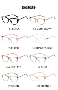 <span class=keywords><strong>Gafas</strong></span> de Moda de Lujo al por Mayor, Monturas Ópticas TR90 Azules Anti-Luz para <span class=keywords><strong>Mujer</strong></span>, Monturas Ópticas para <span class=keywords><strong>Gafas</strong></span> - Product Image 4