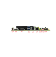 Carte mère B450 Mini ITX Carte mère QM13H 13620H 13900H CPU DDR4 64G Double RJ45_LAN USB3.2 Ports M.2 NVME pour ordinateur Linux