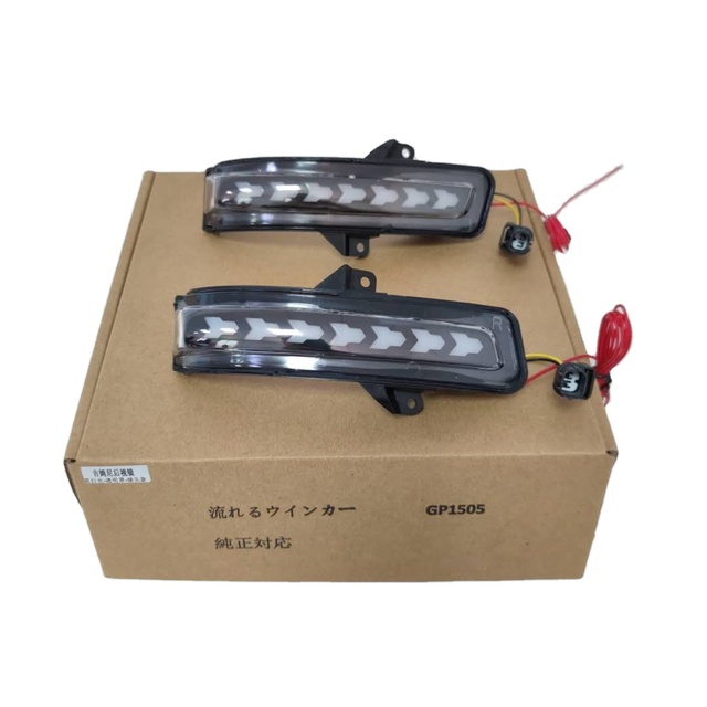 Daytime Running Light Led Sequential Rear View Mirror Cover Lamp Side Turn Signals DRL ABS for Suzuki Jimny 2019 2020