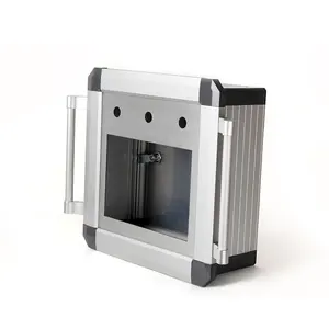 support arm system aluminium enclosure box,metal enclosure box for cnc panel,HMI electrical enclosure boxes