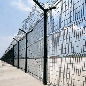 3D hàng rào <span class=keywords><strong>Net</strong></span> PVC dải lưới Hàn sử dụng dây cloture rigide valla de malla METALICA tấm dễ dàng lắp ráp 3D hàng rào vườn - Product Image 1