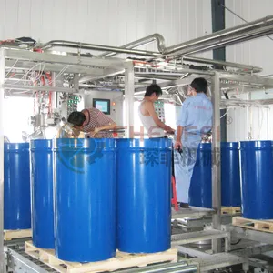 Food & Beverage Use automático asséptico grande saco suco molho esterilização máquina enchimento linha