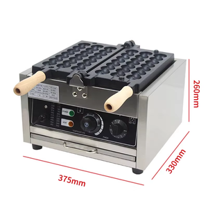 Equipo de aperitivos Takoyaki Octopus Balls Grill Pan Antiadherente en forma de bola Waffle Baker Egg Skewer Machine 6PCs 3 piezas 11 CE 220V - Product Image 2