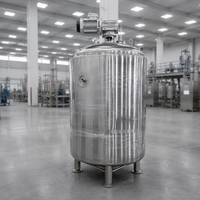 Cuve de mélange/mélangeur à moteur en acier inoxydable personnalisée Cassman, capacité 700L-1000L
