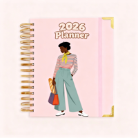 Planificateur de mariage personnalisé, journal mensuel avec logo doré, planificateur à spirale simple, impression