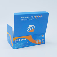 Cartons pliables en carton portables de grande capacité personnalisés et boîtes d'emballage réutilisables pour jouets chaussures produits électroniques