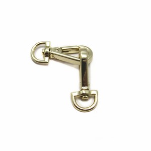 Wholesale Metal Large Plate Buckle Key Chain Handbag Leather Hardware Accessories Bag Strap Zinc Alloy Lobster <b>Hook</b> Manufacturer - Product Image 4